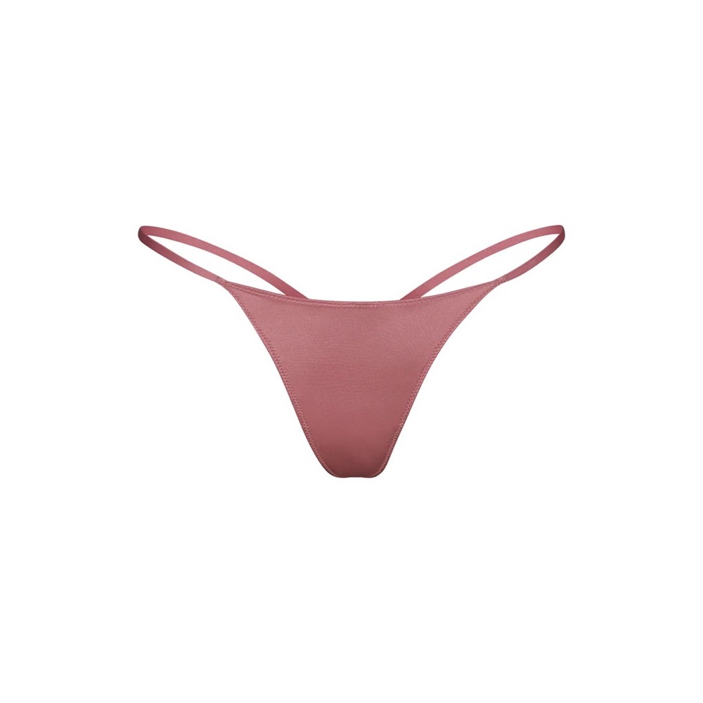 Skims Satin Dipped Thong